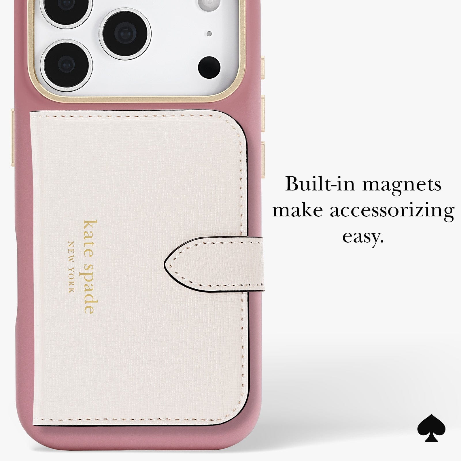 kate spade new york Icon Dusk Rose MagSafe - iPhone 17 Pro - Image 4
