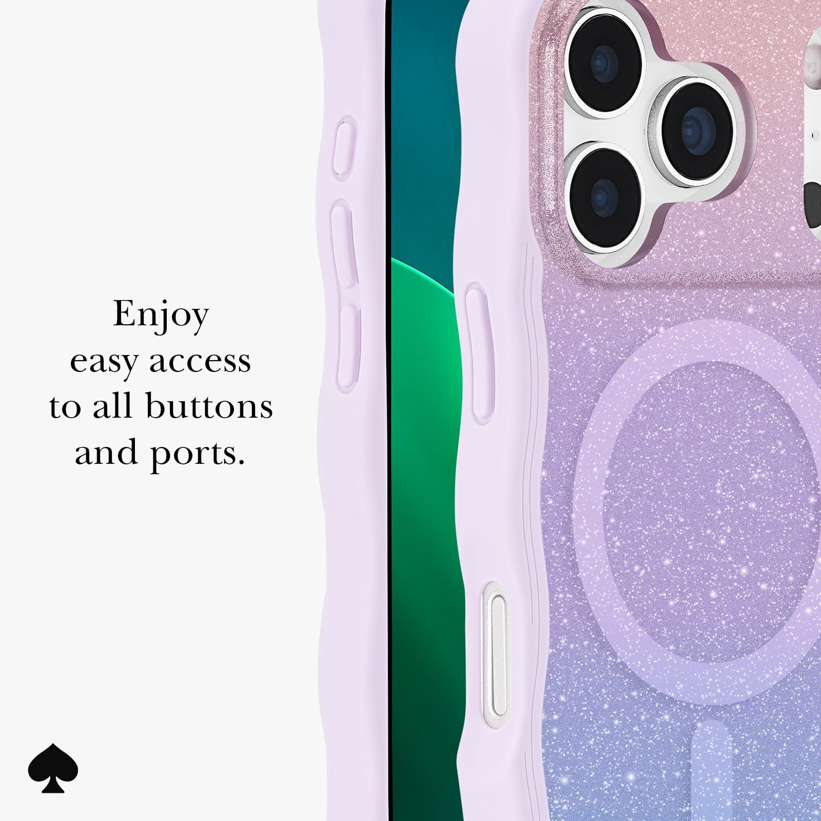 kate spade new york Wavy Opal MagSafe - iPhone 17 Pro - Image 5