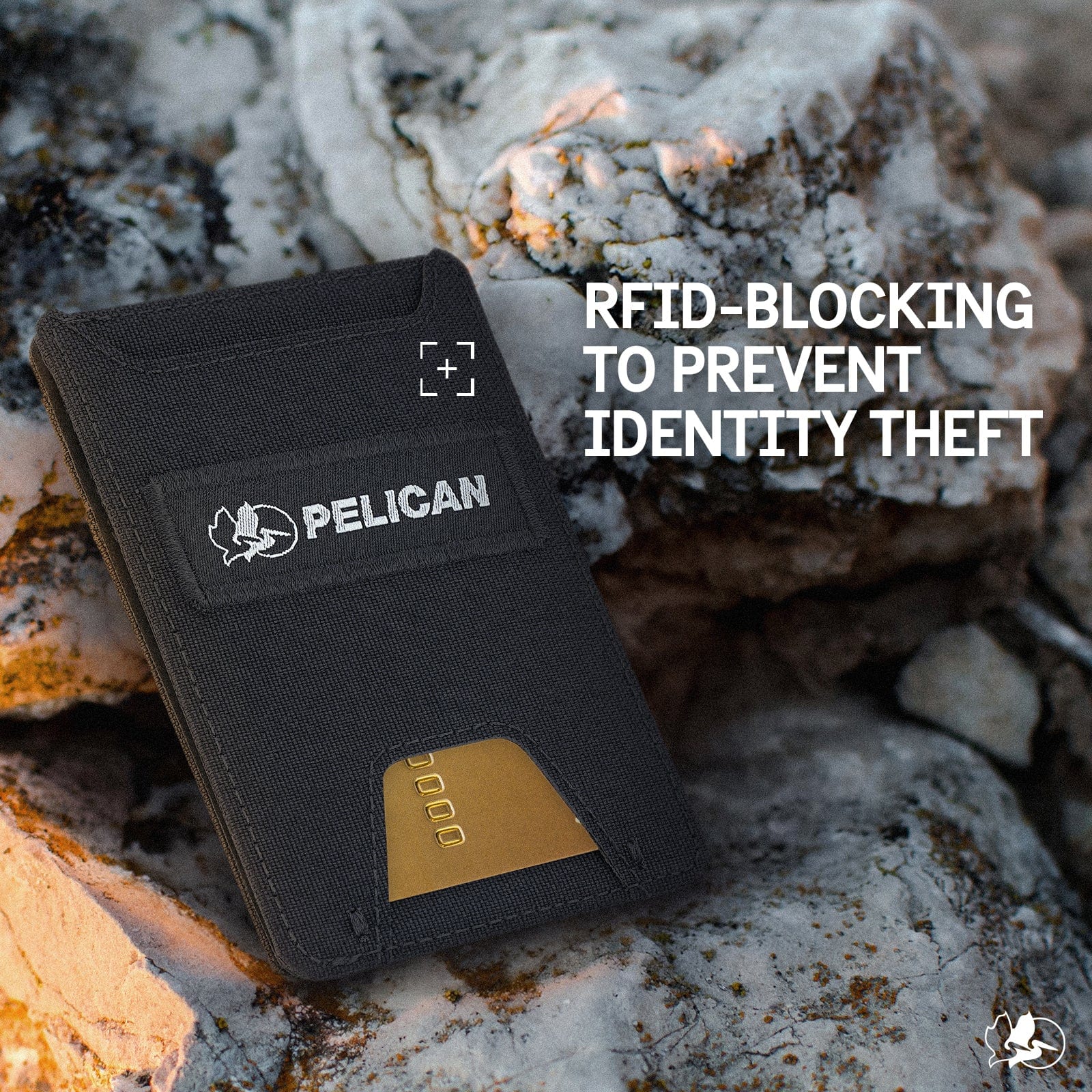 Pelican Black Aegis AirTag RFID Wallet - Image 5