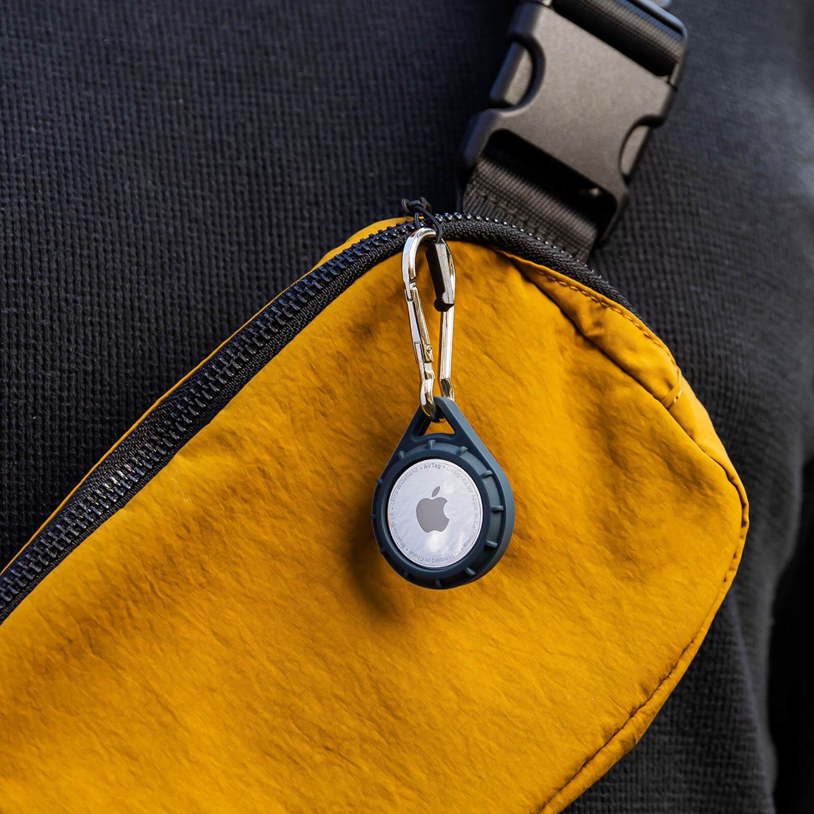 Pelican Protector Keychain AirTag Case (Navy) - AirTag Case - Image 2