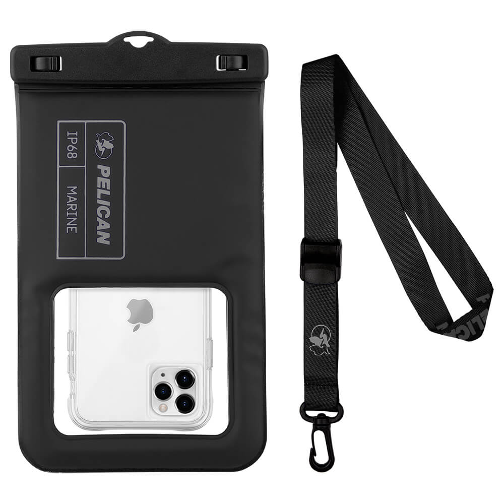 Pelican Marine Waterproof Floating Pouch XL (Stealth Black) - Phone Pouch - Image 8