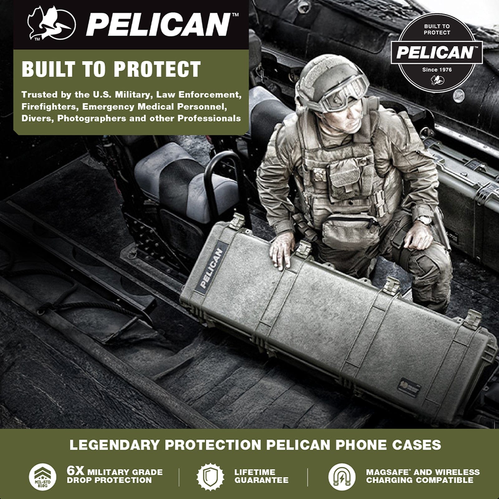 Pelican Voyager Clear/Black with Holster and Magnet - Galaxy S26 - Image 10