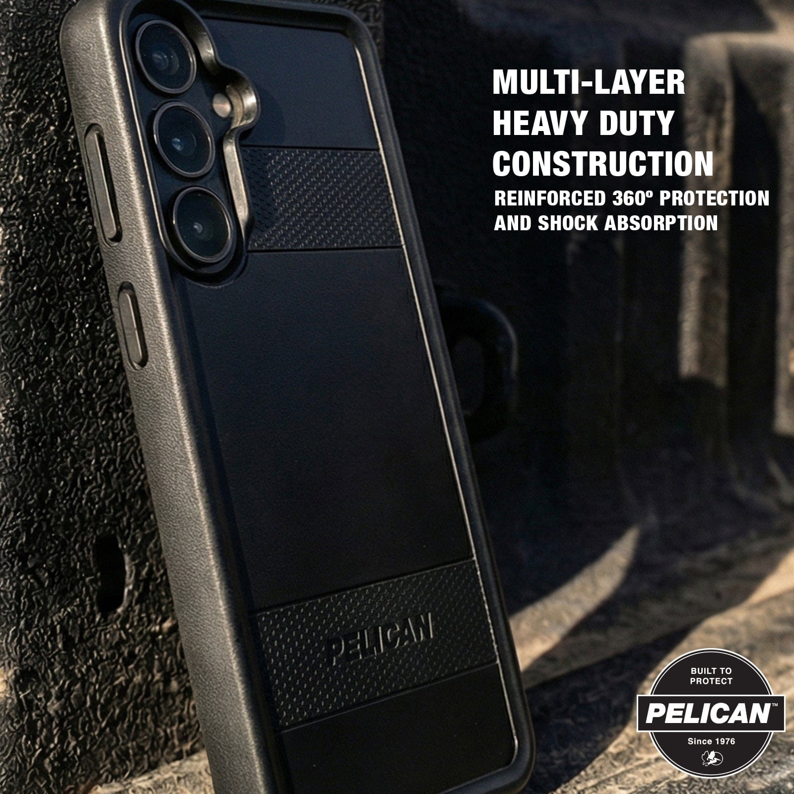 Pelican Protector Black with Magnet - Galaxy S26 - Image 4