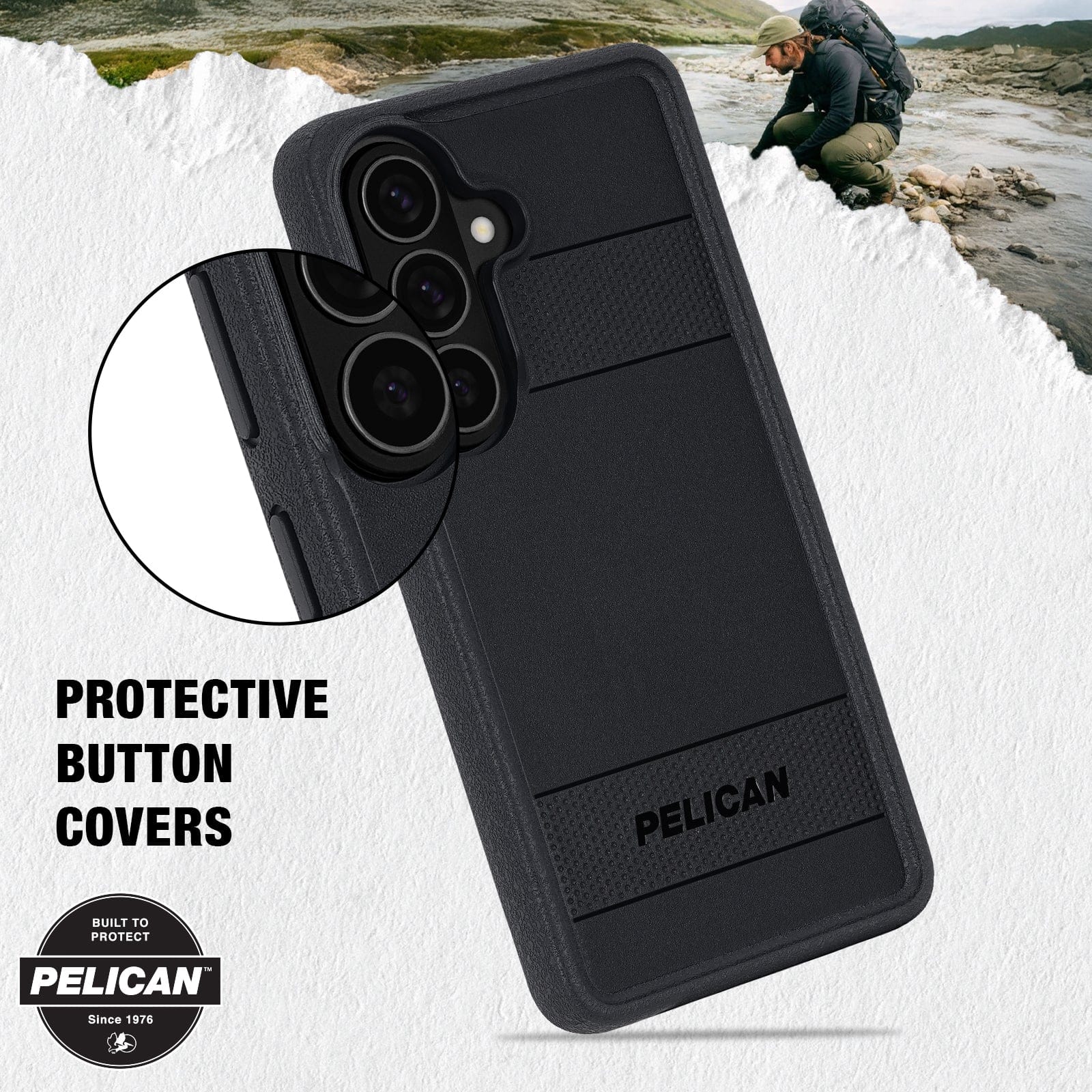 Pelican Protector Black with Magnet - Galaxy S26 - Image 5
