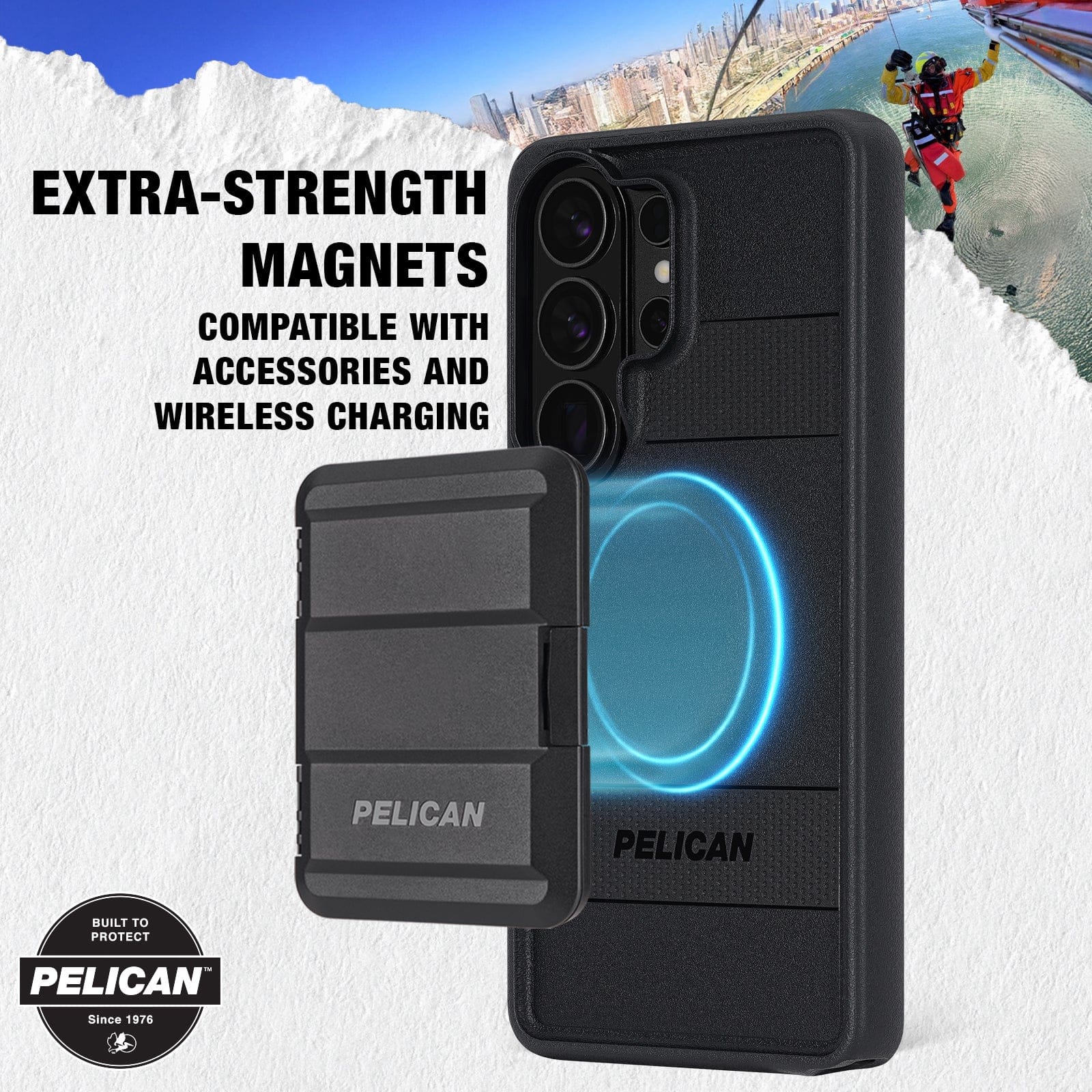 Pelican Protector Black with Magnet - Galaxy S26 Ultra - Image 6