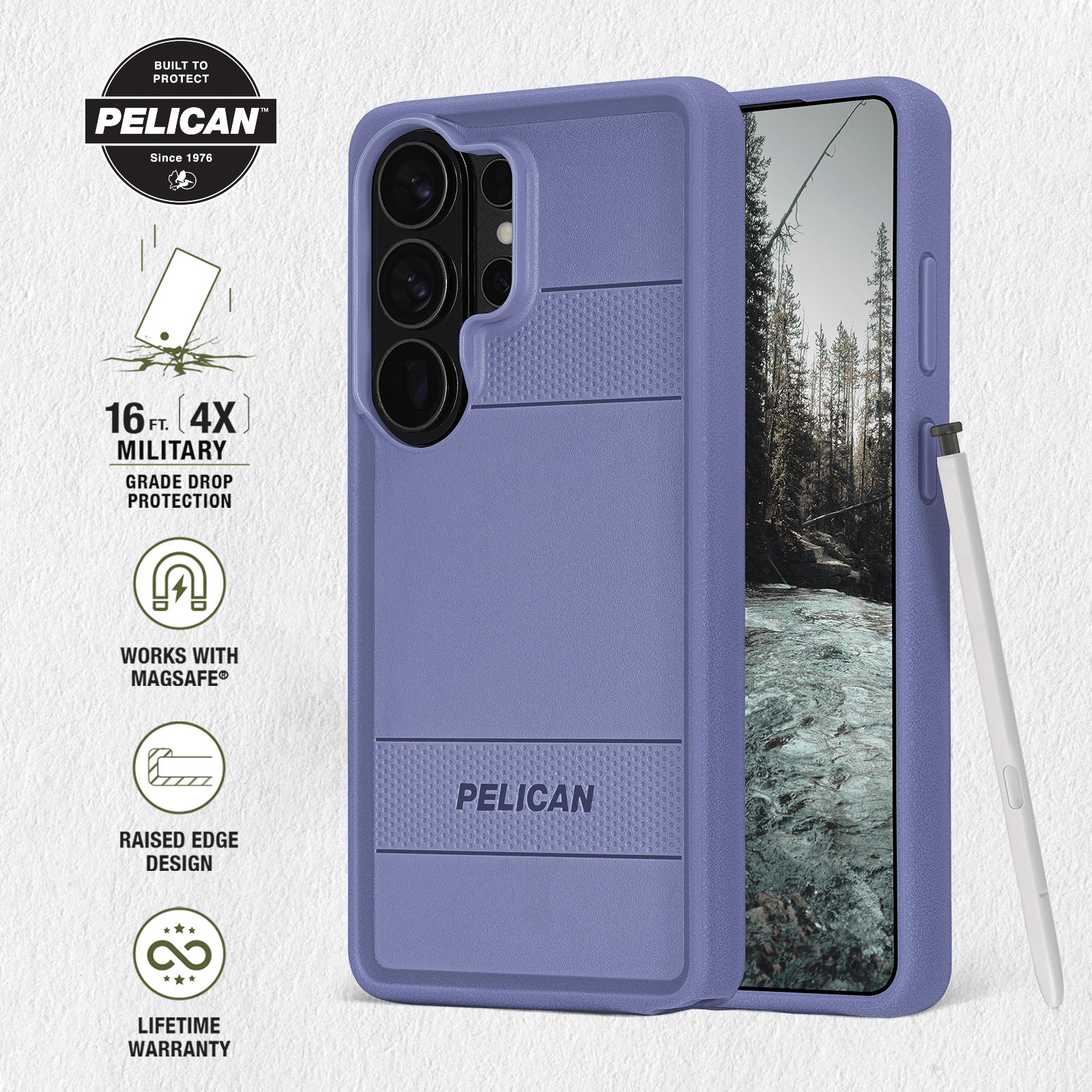 Pelican Protector Purple with Magnet - Galaxy S26 Ultra - Image 2