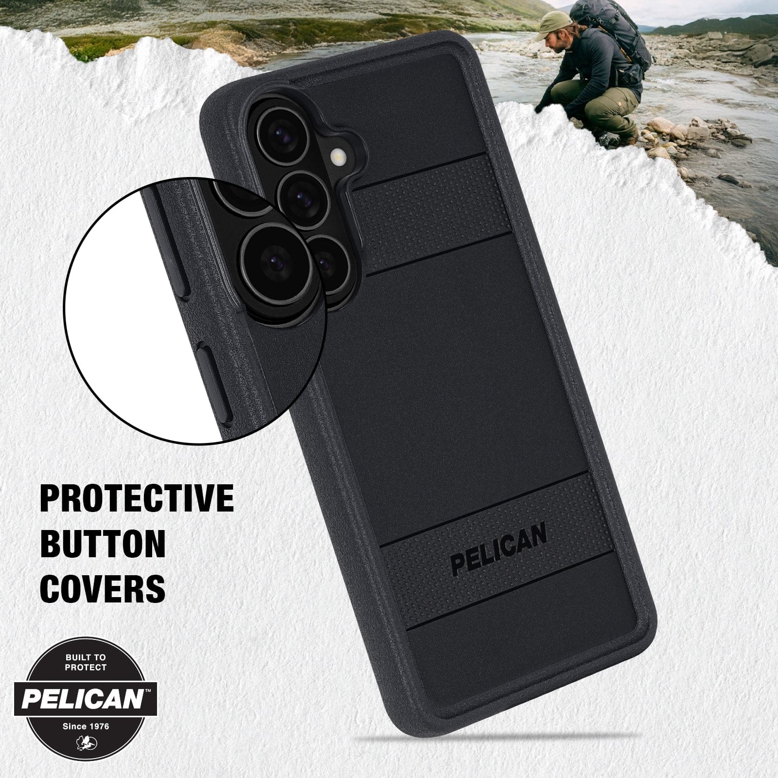 Pelican Protector Black with Magnet - Galaxy S26+ - Image 5