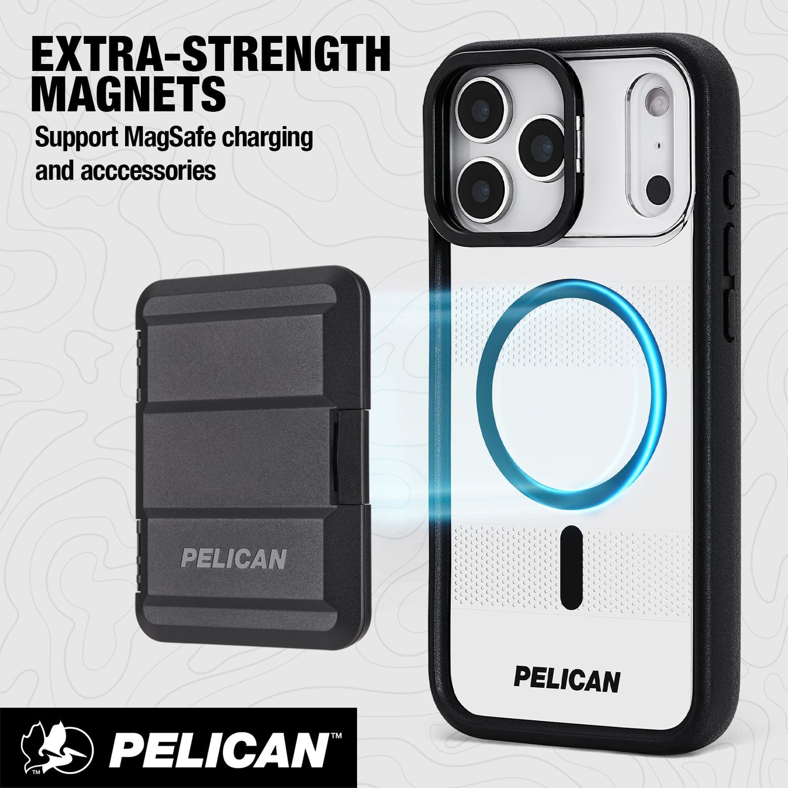 Pelican Protector Clear MagSafe w/ Camera Stand - iPhone 17 Pro Max - Image 4