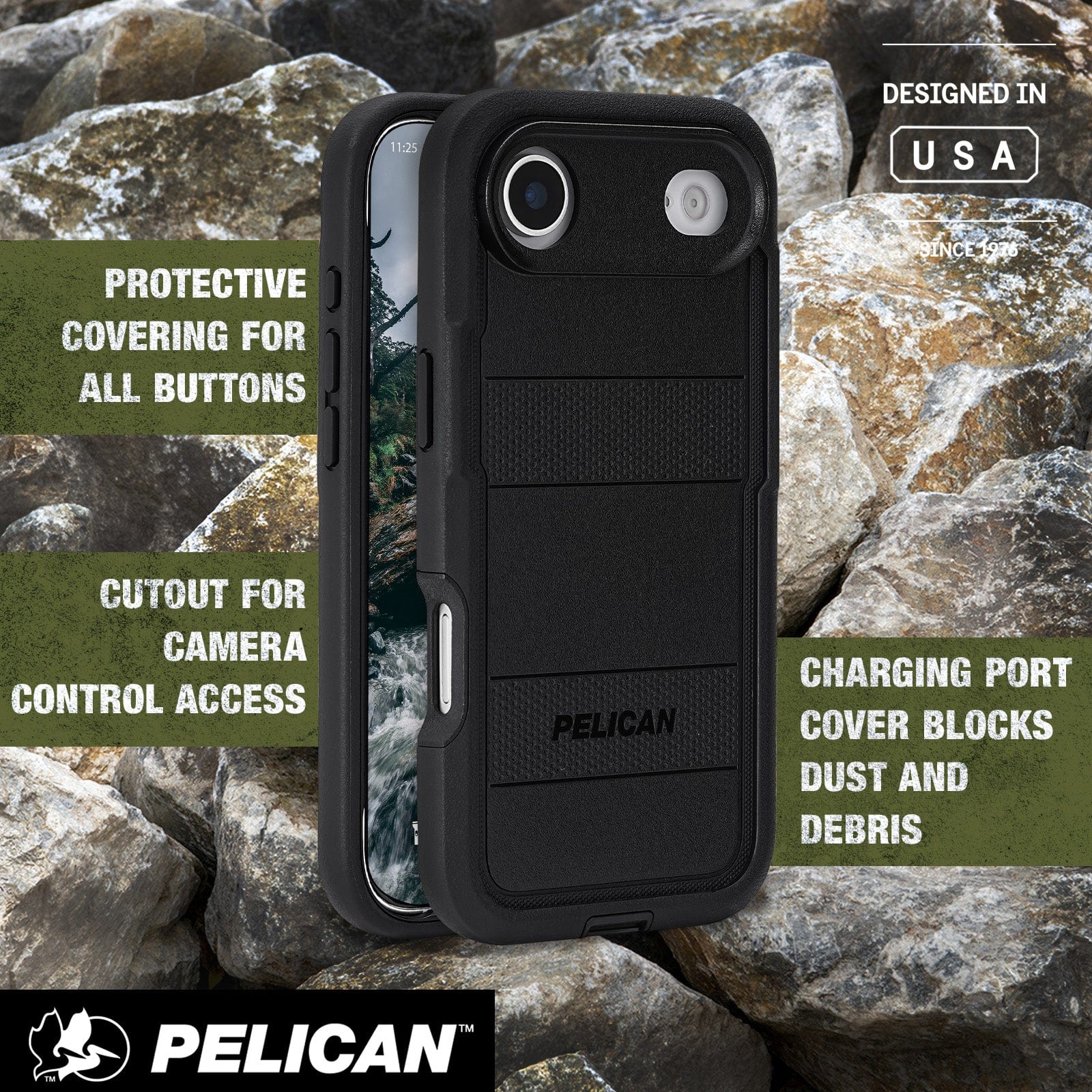 Pelican Voyager Black MagSafe - iPhone Air - Image 7