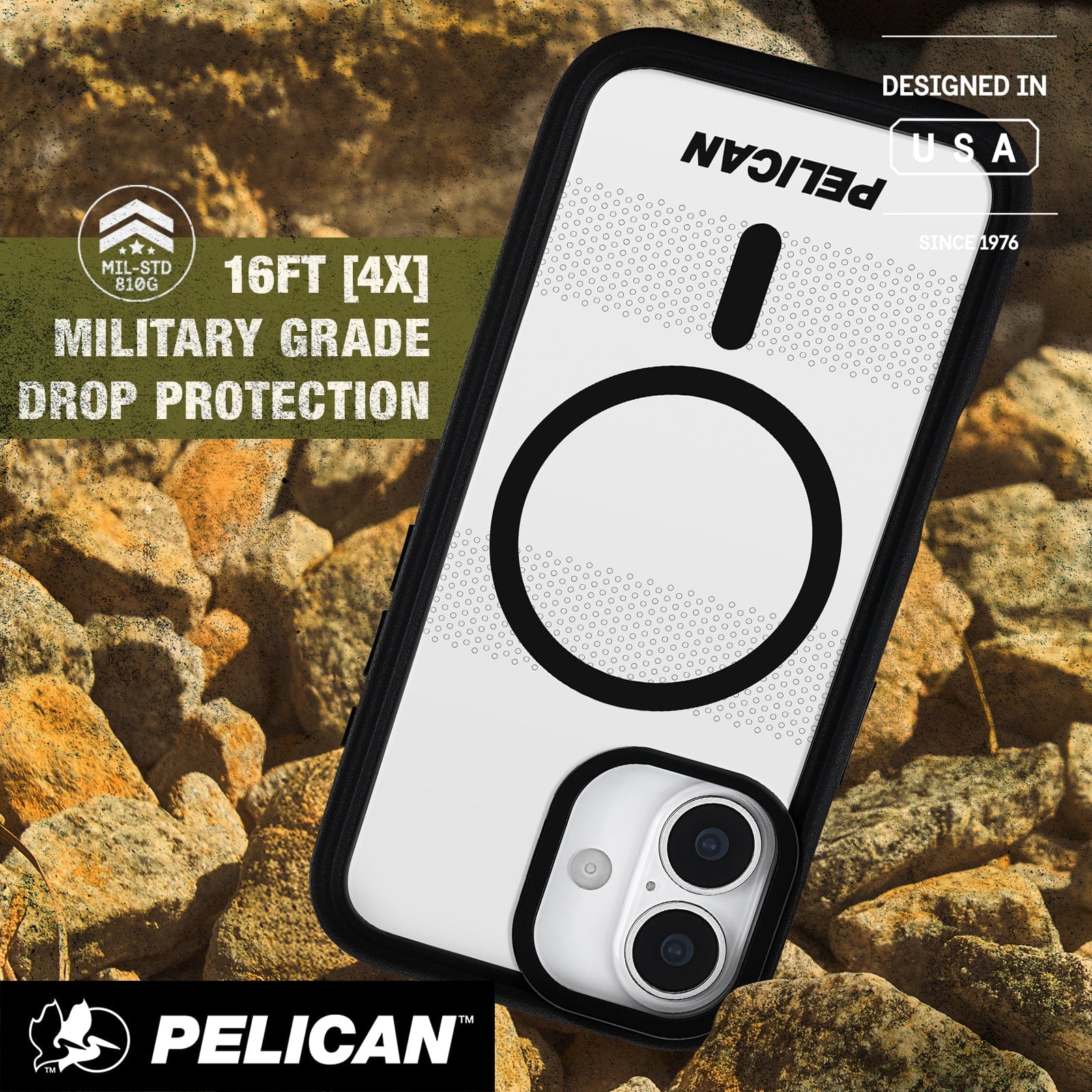Pelican Protector Clear MagSafe w/ Camera Stand - iPhone 17 - Image 2