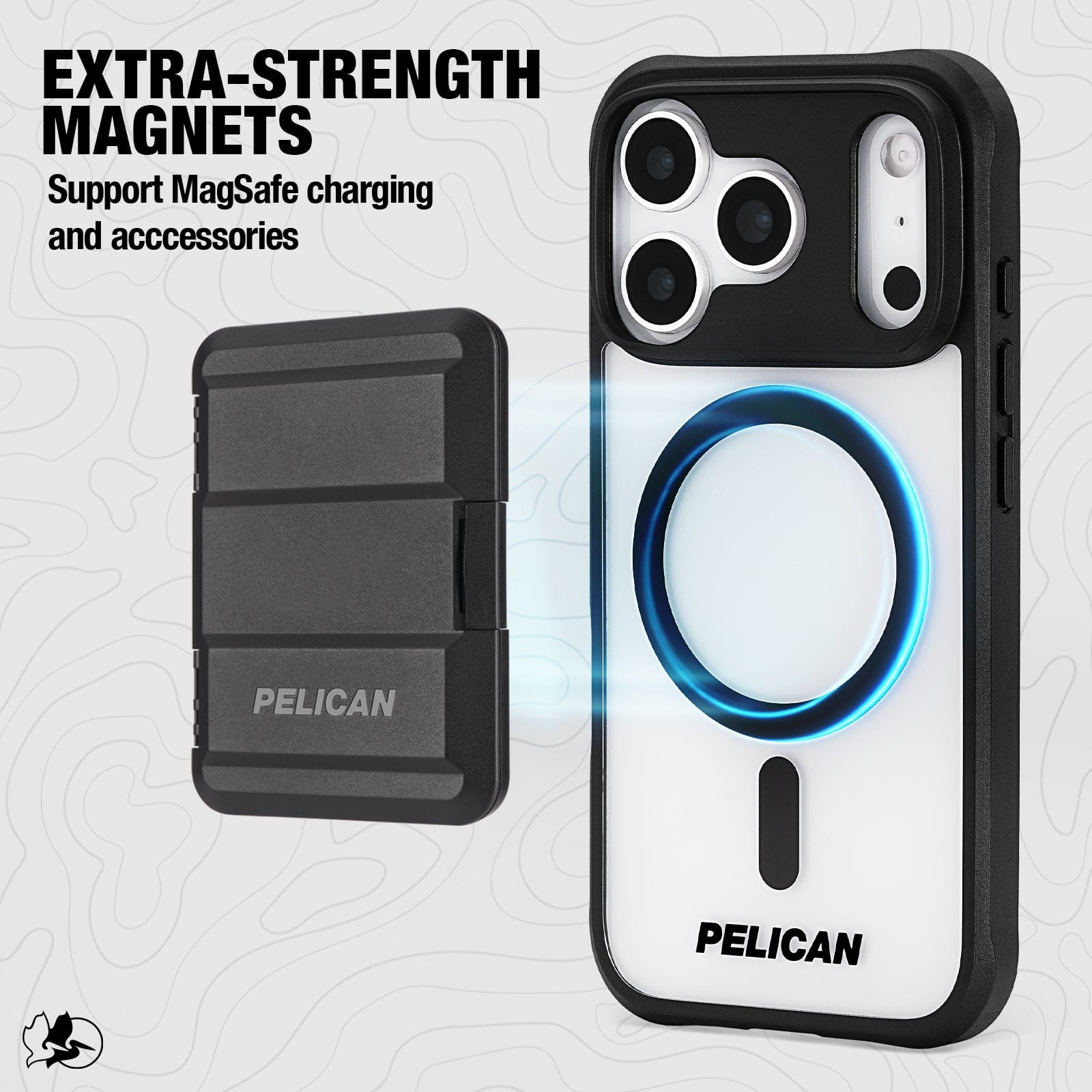 Pelican Ranger Frosted Clear MagSafe - iPhone 17 Pro - Image 4