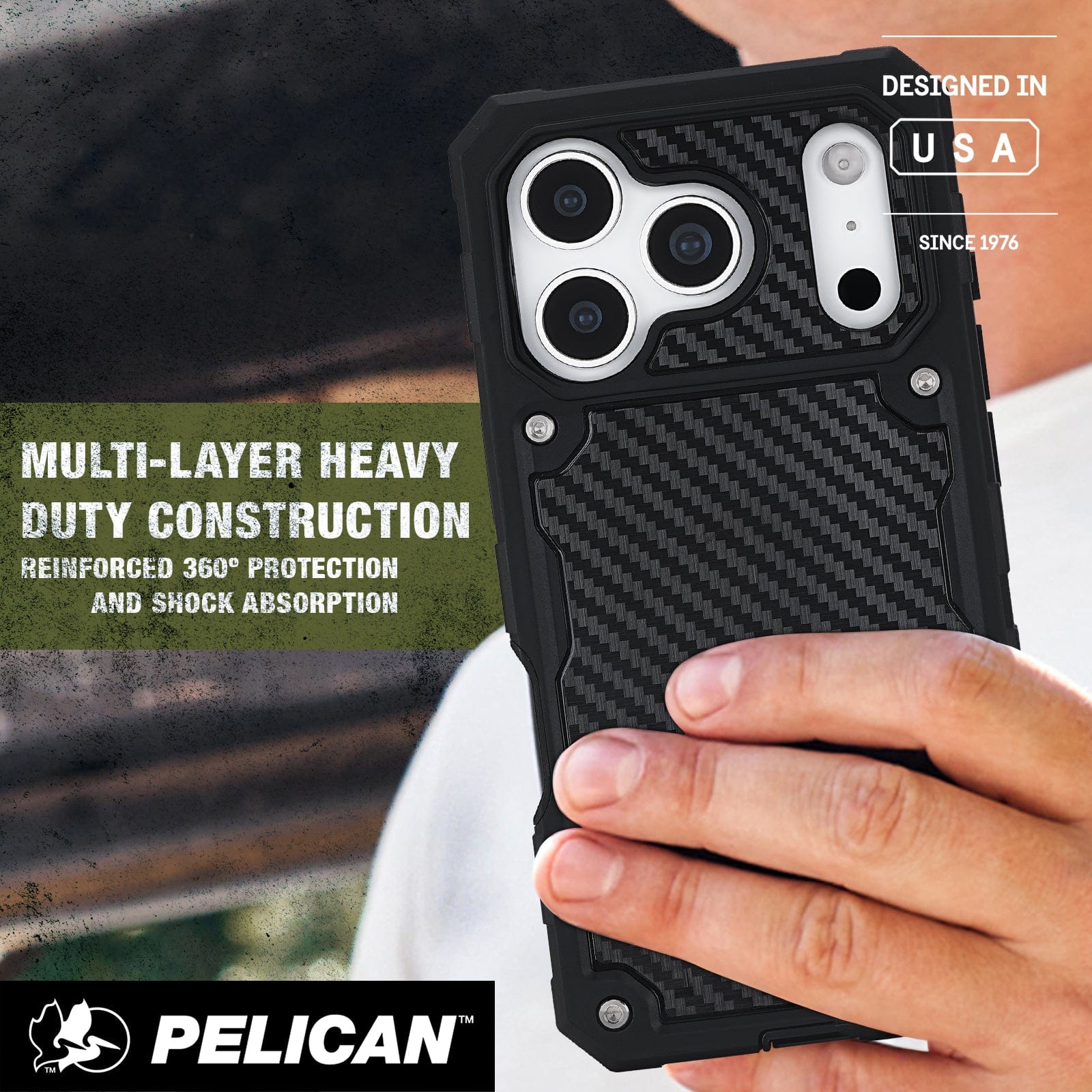 Pelican Shield Carbon MagSafe - iPhone 17 Pro - Image 6