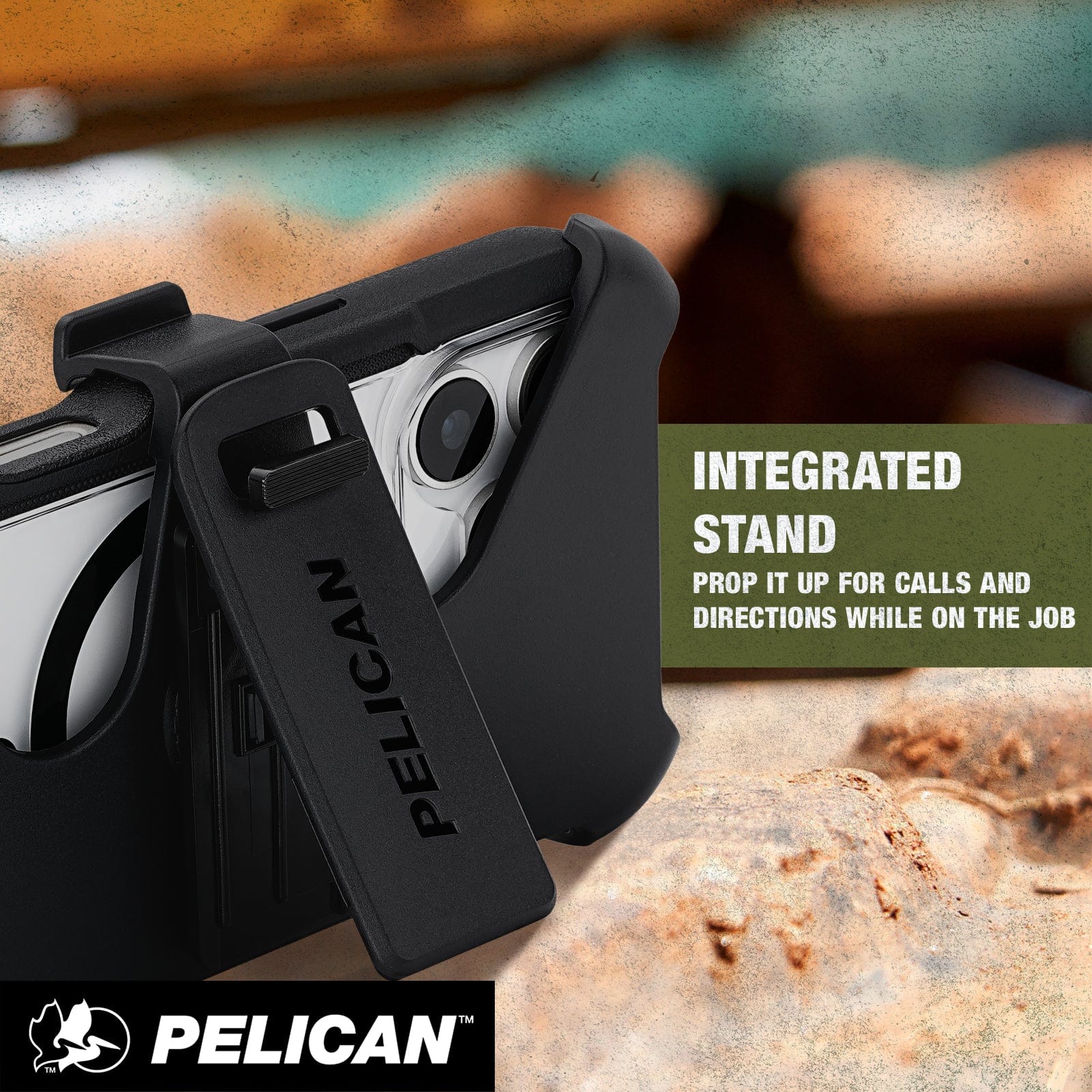 Pelican Voyager Clear/ Black MagSafe - iPhone 17 Pro - Image 4